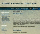 Tempe Criminal Defense