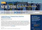 New York Labor and Employment Law Report blog page.