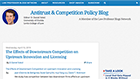 Antitrust & Competition Policy Blog home page.