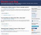 Election Law Blog