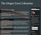 Ginger Law Librarian