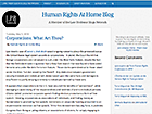 Human Rights at Home blog home page.