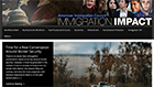 Immigration Impact blog home page.