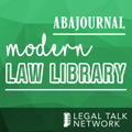 ABA Journal podcast logo.