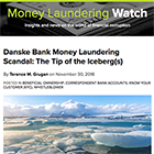 Money Laundering Watch blog home page.