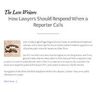 Website of The Law Writers.