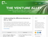 The Venture Alley web page.