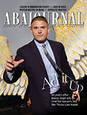 ABA Journal cover page.