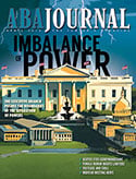 ABA Journal cover page.