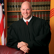 Judge David Thomson portrait.