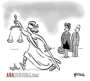 ABA Journal cartoon.
