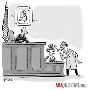 ABA Journal cartoon.