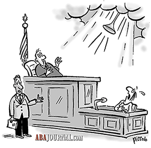 ABA Journal cartoon.