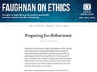 Faughnan on Ethics blog home page.