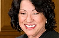 Justice Sonia Sotomayor.