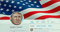 Donald J. Trump Twitter page.