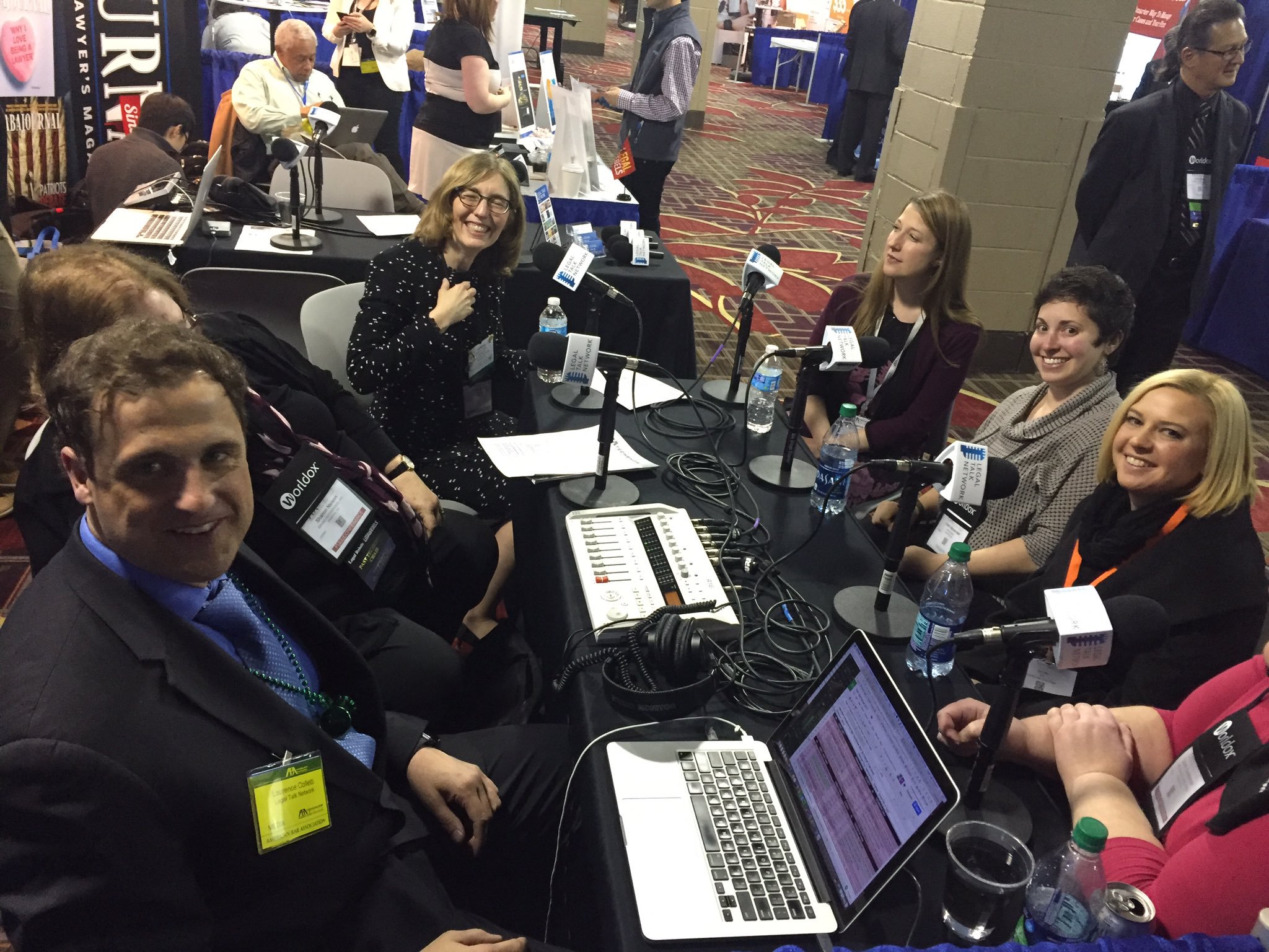 Women in tech power podcast panel @ #abatechshow https://t.co/6H7llnlTaR