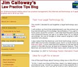 Jim Calloway's Law Practice Tips Blog