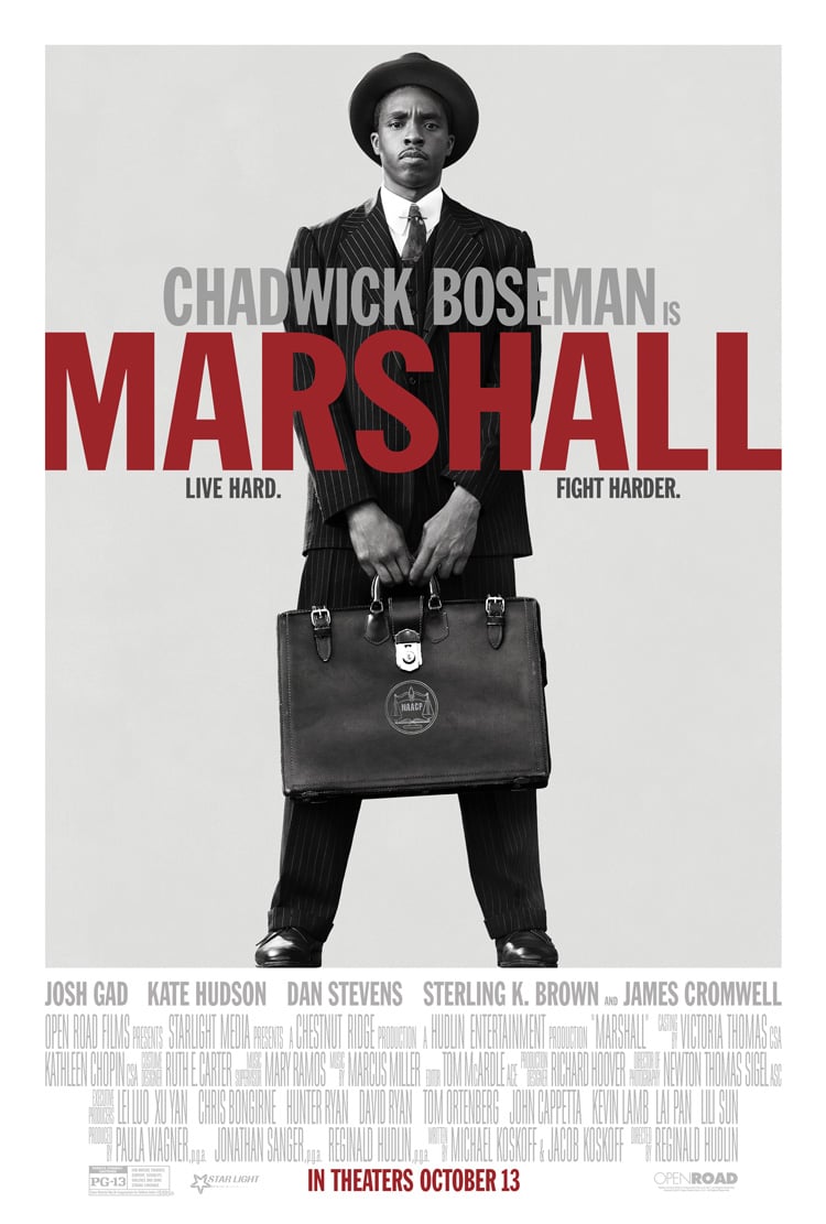 movie poster for thurgood marshall film