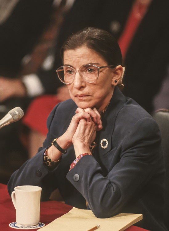 Ruth Bader Ginsburg confirmation hearings 1993