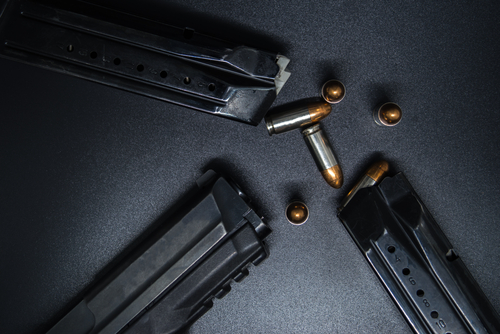 bullets and gun magazines