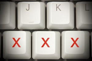 Keyboard with three Xs