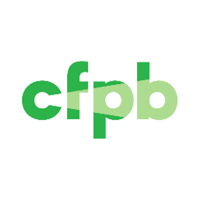 Consumer Financial Protection Bureau logo.