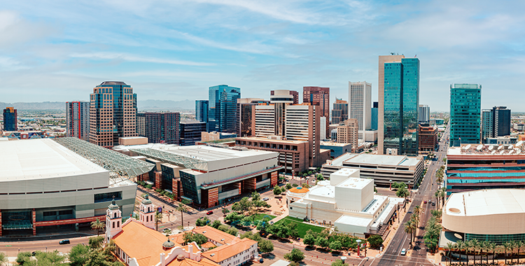 Phoenix skyline