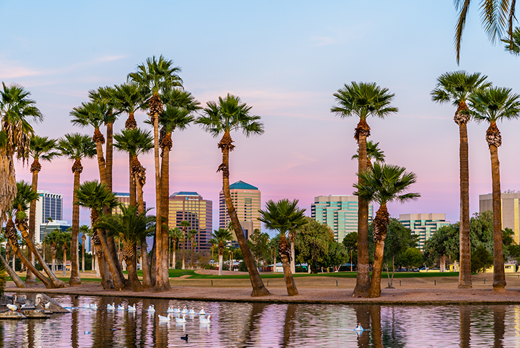 Phoenix skyline