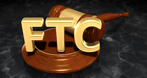 FTC words and gavel