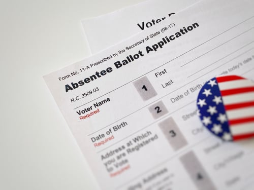 shutterstock_Absentee ballot