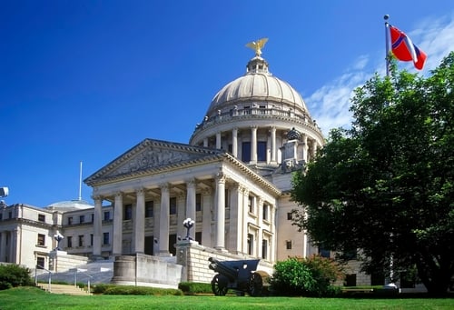 shutterstock_Mississippi State Capitol building