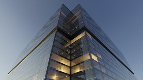 shutterstock_generic modern office skyscrapers