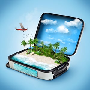 vacation suitcase